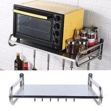 Microwave Oven Stand Rack Holder Wall Mounted Shelf Stainless Steel Shelf Holder