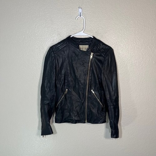 Reiss leather jacket womens - leather, 4