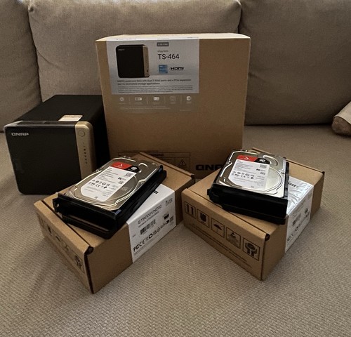 Qnap 464 4bay nas - ts-464-8g, 2