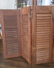 VTG Wood Shutters 5 Panels 10