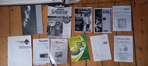 Vintage job lot manual - vintage,