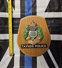 Tayside Police Wall Plaque