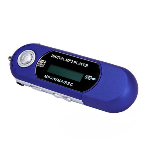 Usb rechargeable radio lcd - fm,