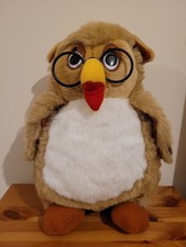 NWT Rare Vintage 1980s CPL Coop Wise Owl Soft Toy Continuity Promotions 15”