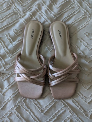 Agence blush pink satin - l'agence,