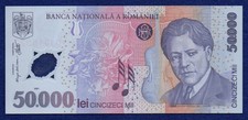Romania 2001 polymer 000 - romania, 50,000