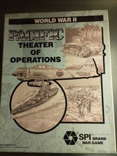 SPI, WWII, Theater Of Operations Wargame