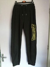 Dragonball Z Jogging Bottoms, Mens Black trousers, Primark Size M, anime manga