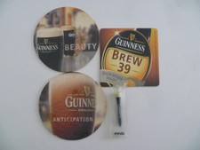 Vintage Guinness Memorabilia Beer Mats Anticipation/Beauty/Brew39  Ping Golf Tee