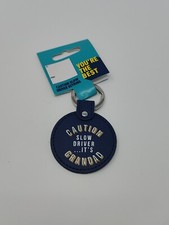 Caution Slow Driver Keyring |