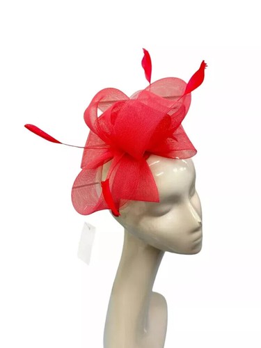 New feather looped headband - feather,