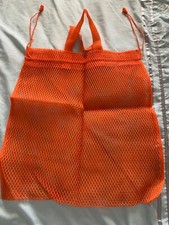 Vintage orange String style Shopping Bag used