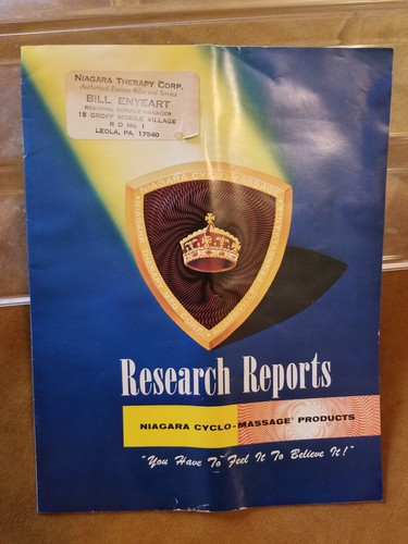 Vintage niagara cyclo massage - vintage,