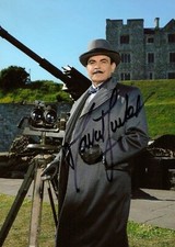 Sir David Suchet Signed 7x5