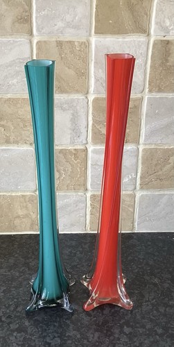 Vintage glass bud - bud, vases