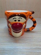 Official Disney Winnie the Pooh Tigger 3D Ceramic Mug – Striped Tail Handle