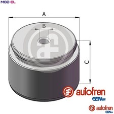 PISTON BRAKE CALIPER D025407