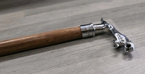 Vintage wooden walking - walking, stick