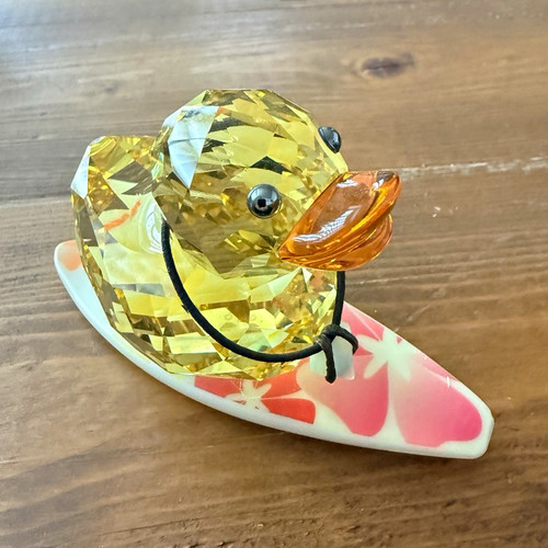 Swarovski happy duck - happy, sunny