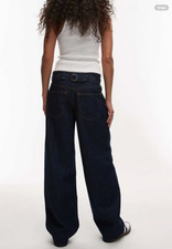 nwt Topshop dark indigo blue