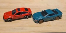 HOT WHEELS PREMIUM ALFA ROMEO GTV6 3.0 AND MITSUBISHI 3000GT VR4