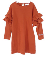 Monnalisa Girls Dress Orange