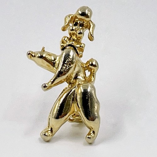 Vintage gold tone standing - gold,
