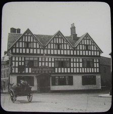 Glass Magic Lantern Slide BELL