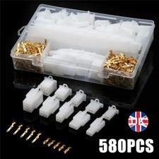 580x Motorcycle Car ATVs Electrical Wire Connector Terminal 2.8mm 2/3/4/6/9 Pin