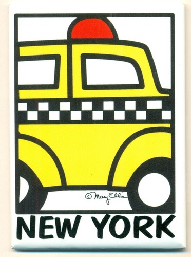 Refrigerator magnet new york - -,
