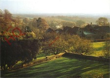 Postcard>>Chartwell, Westerham, View from the House In Autumn [National Trust]