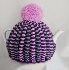TEA COSY, Hand Knit, (Large