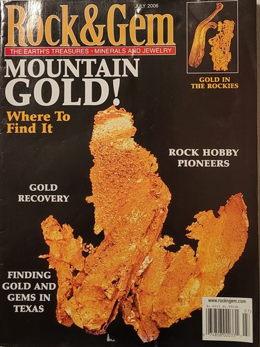 Rock gem magazine july 2006 - gem,