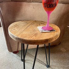 Solid Wood Round Table Urban