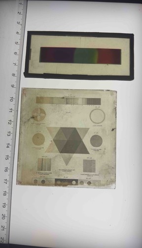 Antique glass plate - antique,