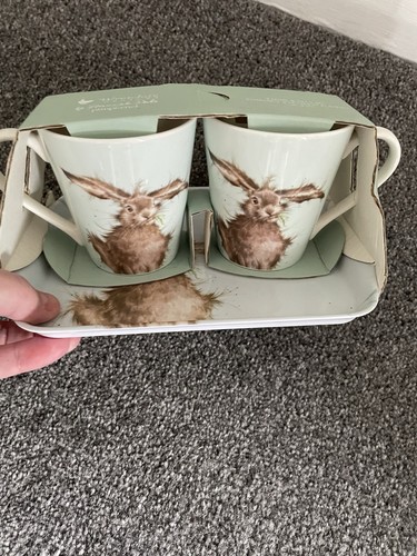 Wrendale hare porcelain mugs - wrendale, 2