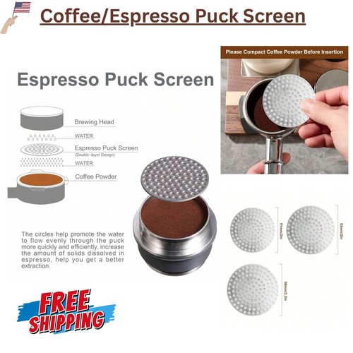 Coffee espresso puck screen - coffee/espresso,