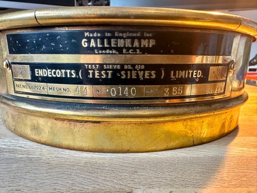 Vintage endecotts test - vintage, sieve