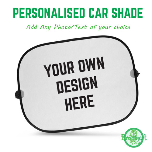 Personalised photo car sun - personalised,