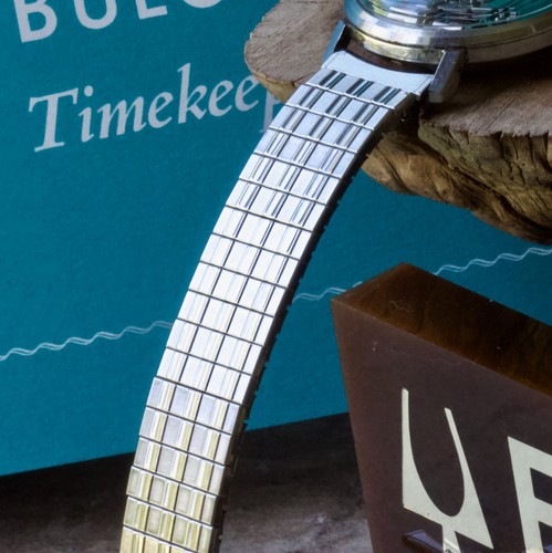 Signed vintage bulova stretch - bulova,