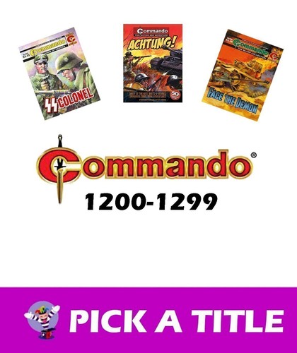 Commando comics 1200 - commando, 1200-1299