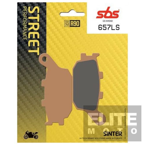 Sbs 657ls sintered rear brake - sbs,