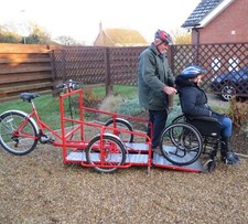 Axe-S Wheelchair transporter