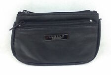 Soft Men Women Genuine Leather Coin Key Holder Zip Wallet Pouch Keyring Purse