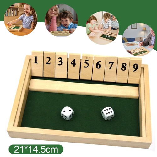 Traditional pub dice game - traditional, shut