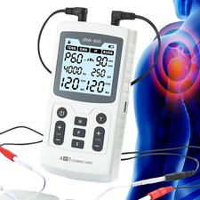 4 In 1 Electric Muscle Stimulator TENS Pulse Physiotherapy High Frequency Unit