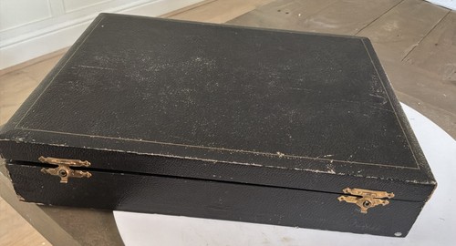 Vintage empty cutlery box - vintage,