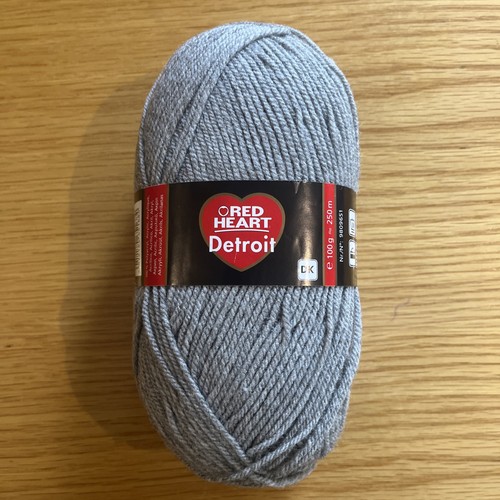 Red heart detroit yarn - heart, dk