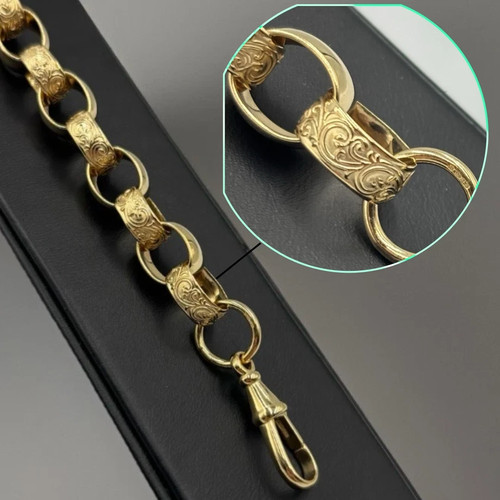 9ct gold silver inch - gold, on