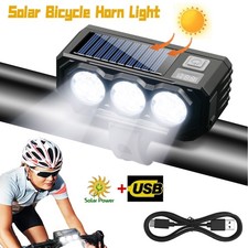 Powerful Solar LED Bike Light